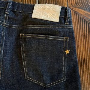 Brave Star Slim Straight “Heavy Sky ll” Selvage Jeans